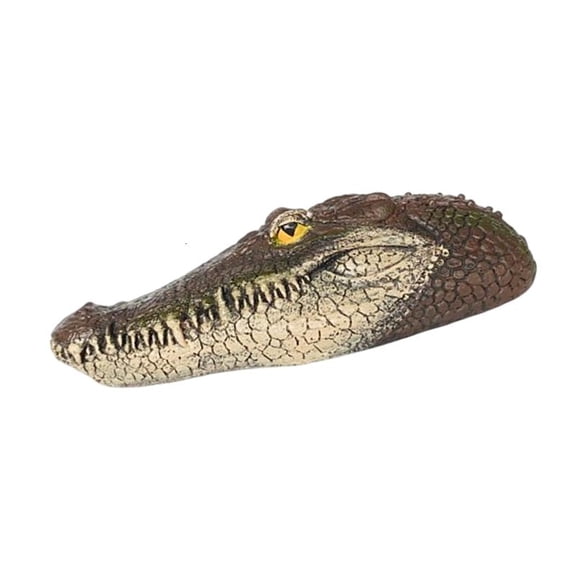 ANXPTIME Floating Alligator Head for Pond Pools Realistic Alligator Head Garden