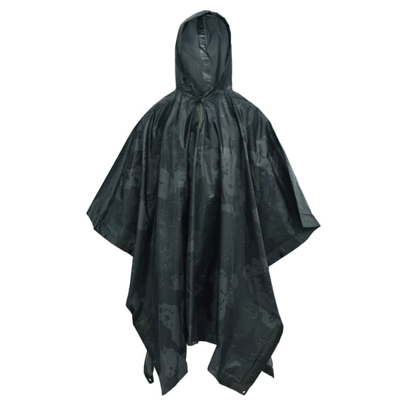 ANXPTIME Folding Raincoats with Hooded Camping Hunting Clothes Shelter Tent Rain Gear