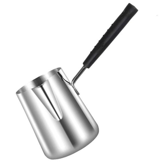 ANXPTIME Food Grade 304 Stainless Steel Long Handle Milk Frother For Perfect Lattes