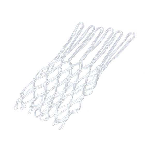 ANXPTIME Glowing Basketball Hoop Rims Net 12 Rings Standard Size Glowing Basketball Net Sun Powered Sports Nylon Basketball Net