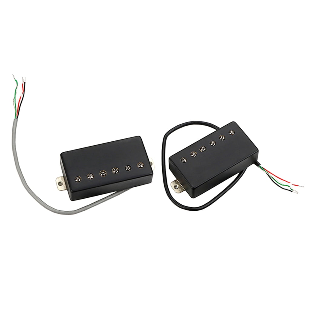 ANXPTIME Guitar Alnico Humbuckers Pickup Vintage Engraved Flower Double Pickup Replacement Electric Guitar Parts Easy to Use