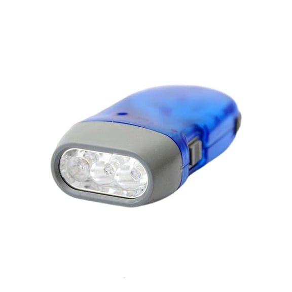 ANXPTIME Hand Crank Flashlights Light Hand Press Torch No Battery Handpress Flashlights