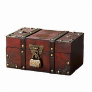 ANXPTIME Handcrafted Wooden Storage Box for Bedroom Or Living Room Use Treasures Chest