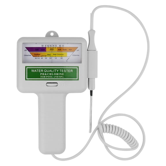 ANXPTIME Handheld Water Analysis Monitors Water Quality Tester CL2 Tester Double Scale Test Monitors Chlorine Level Meter