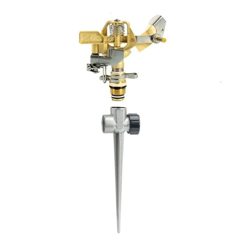 ANXPTIME Heavy Duty Zinc Alloy Oscillating Sprinkler Nozzle Perfect For Large Lawns