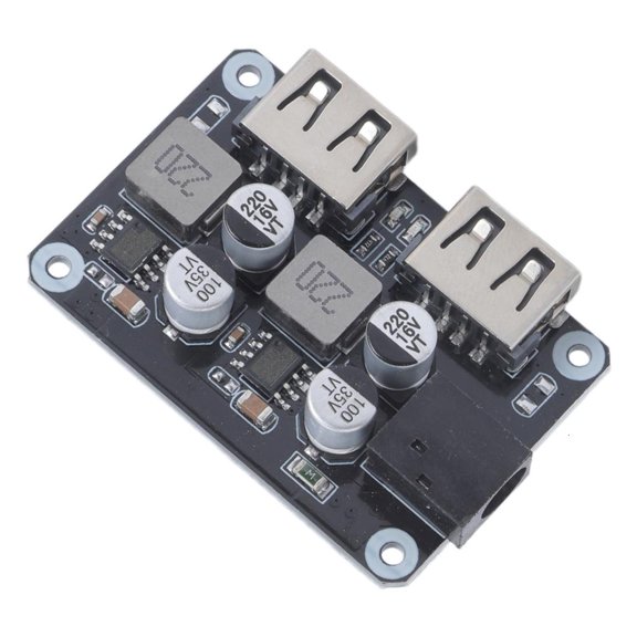 ANXPTIME High Efficiency Car Chargers Circuit QC3.0 QC2.0 Protocols 2 USB Port 24W