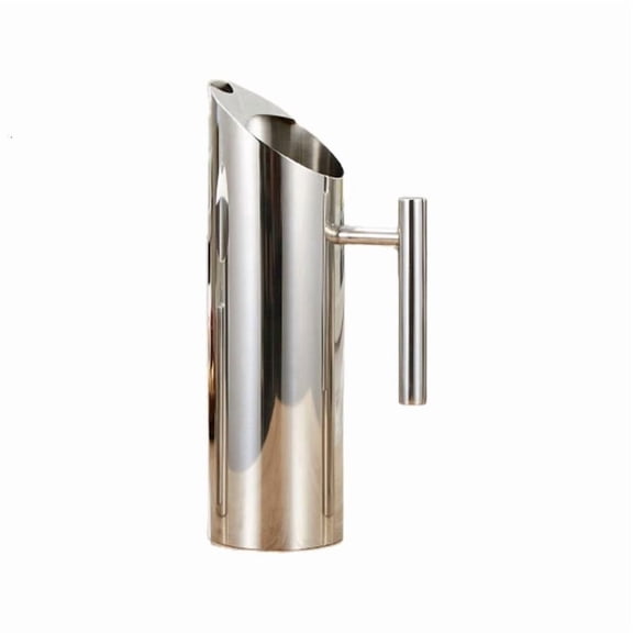 ANXPTIME Home Water Pitcher Ice Guard Tea Pot Kettle Jug Stainless Steel Bar Curling Cold Beverages Juice Pot Kitchen Kettle