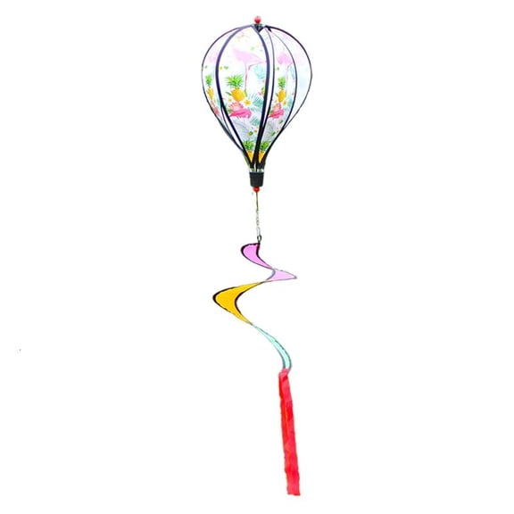 ANXPTIME Hot Air Balloon Wind Spinner Pinwheels Windsocks Windmill