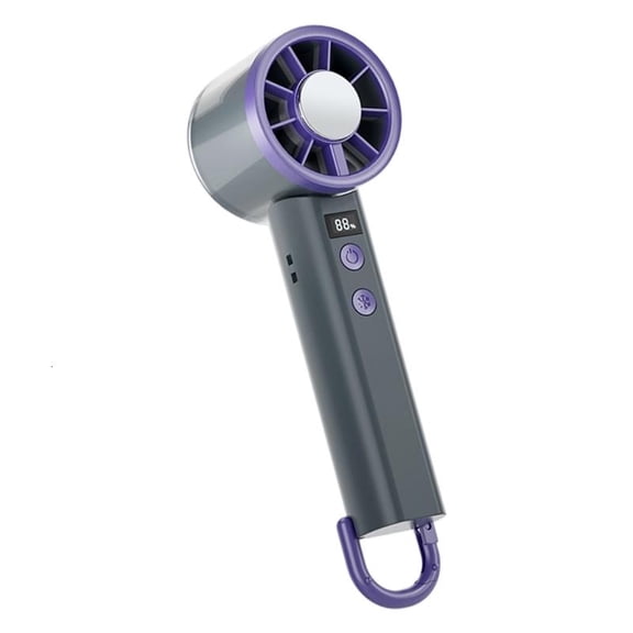 ANXPTIME Ice Cooling Fan With 199 Adjustable Speeds USB Rechargeable Handheld Fan