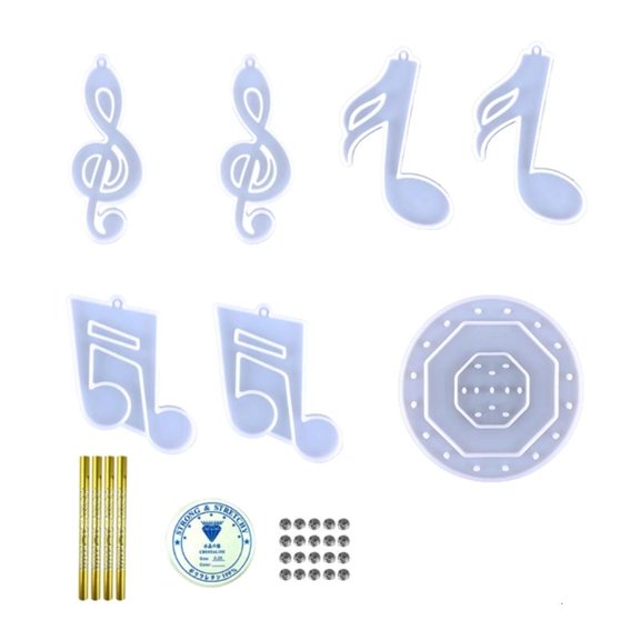 ANXPTIME Ins Wind Chime Combination Note Wind Chime Mold Door Pendant Charm Balcony Gift
