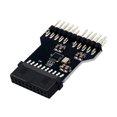 thumbnail image 1 of ANXPTIME Internal 19Pin To Double 9Pin USB2.0 Adapter Expansion Module For Computer, 1 of 6