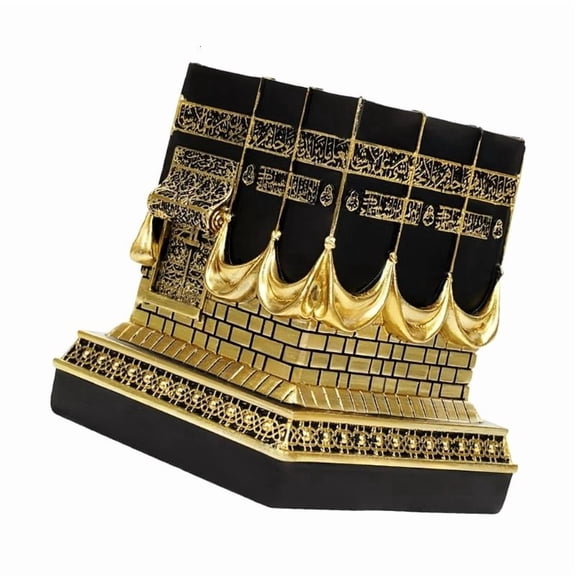 ANXPTIME Islamic Turkish Home Table Decorations Kaba Replicas Model Showpiece Bookend