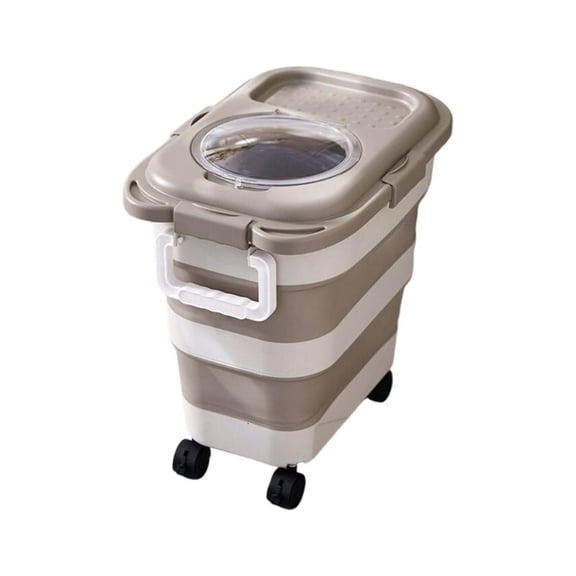 ANXPTIME Large Capacity Food Container Rice Storage Box with Sealed Lid Kitchen Tool