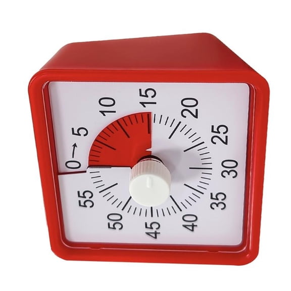 ANXPTIME Large Screen Timer Quiet Operation 60 Minutes Countdowns Home Kitchens Use