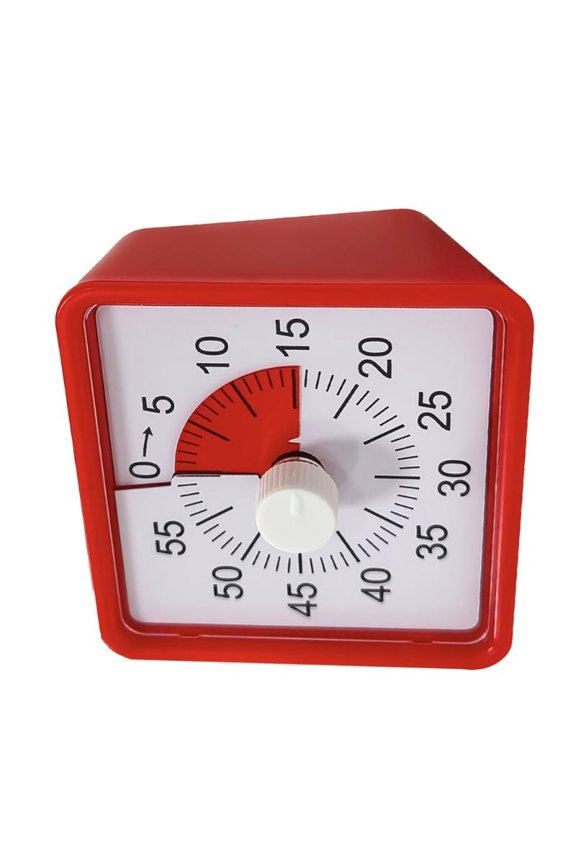 Large Screen Timer Quiet Operation 60 Minutes Countdowns Home Kitchens Use