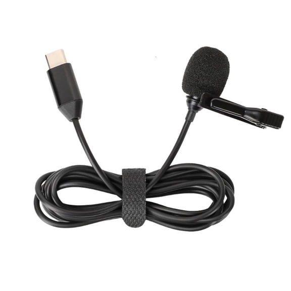 ANXPTIME Lavalier Microphone Omnidirectional Mic for Sports Camera