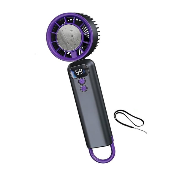 ANXPTIME Lightweight Handheld Cooling Fan USB Powered Foldable For Outdoor Activity