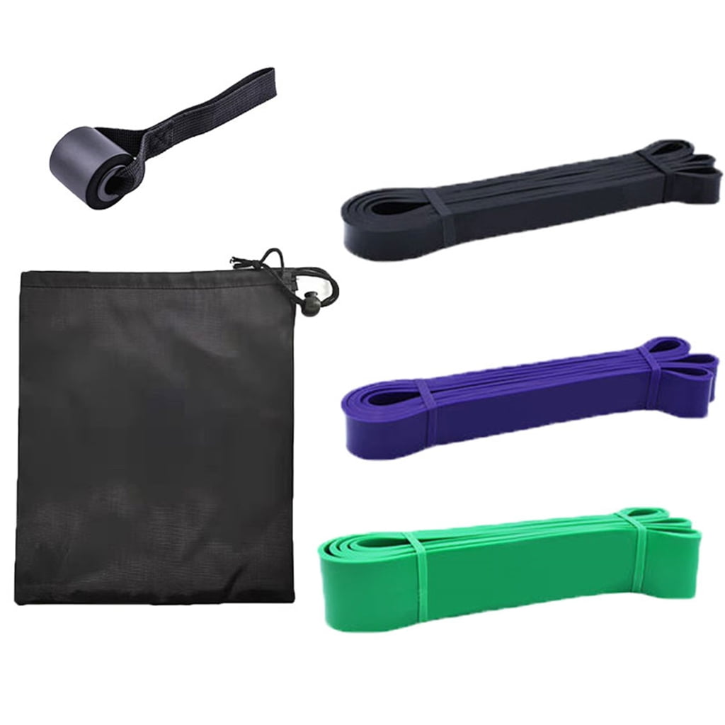 ANXPTIME Long Resistance Band Strength Workout Band Exercise Pull Up Band for Fitness, Strength Training, and Stretching