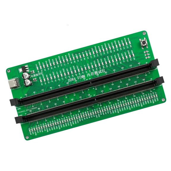 ANXPTIME Memory Tester Memory Diagnostic Desktop DDR4 DIMM Tester Card Board f