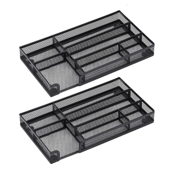 ANXPTIME Metal Drawer Storage Box Office Home Desktop Organization Accessory
