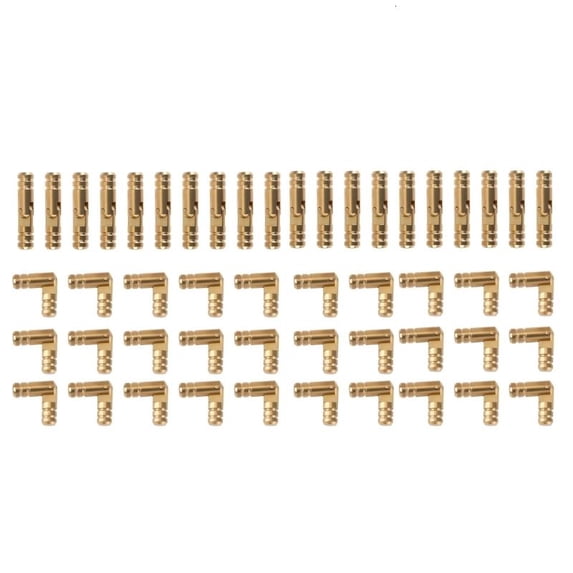 ANXPTIME Miniature Brass Hinges Resistant Seamless Rotation Wood ...