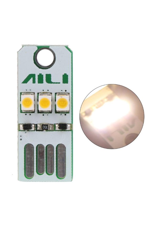 Mobile Power Supply Chip LED Nightlight Mini Super Bright Pocket Night Light