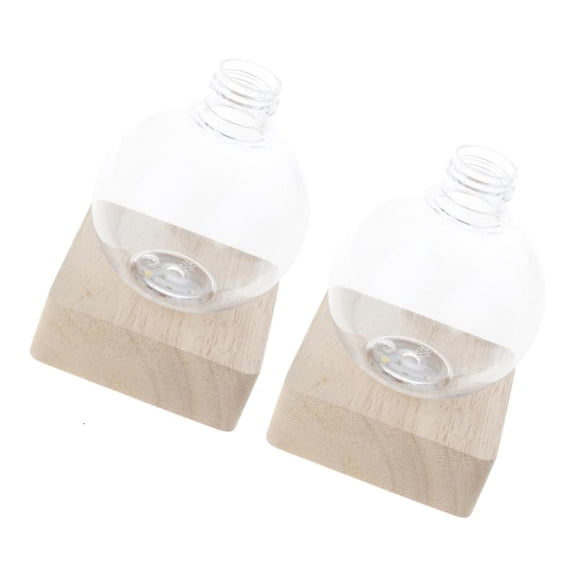 ANXPTIME Modern Design LED Hydroponic Vases For Indoor Plant Display And Night Light