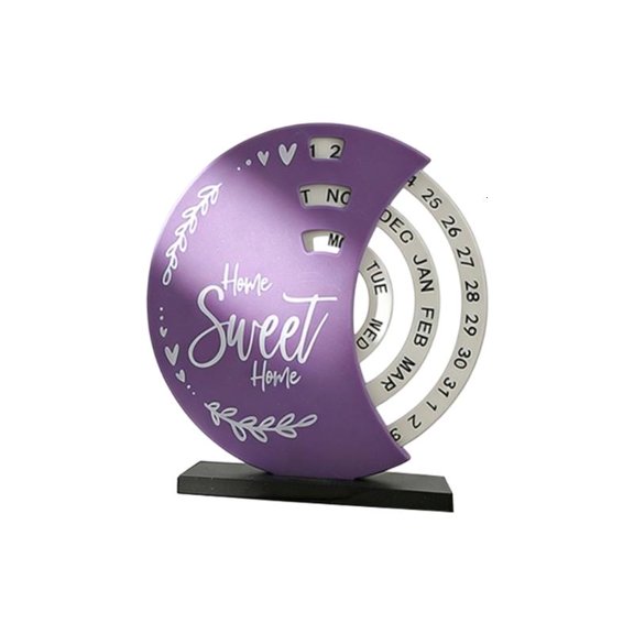ANXPTIME Moon / Ferris Wheel Calendar For Desk Or Shelf Fashionable Desktop Calendar