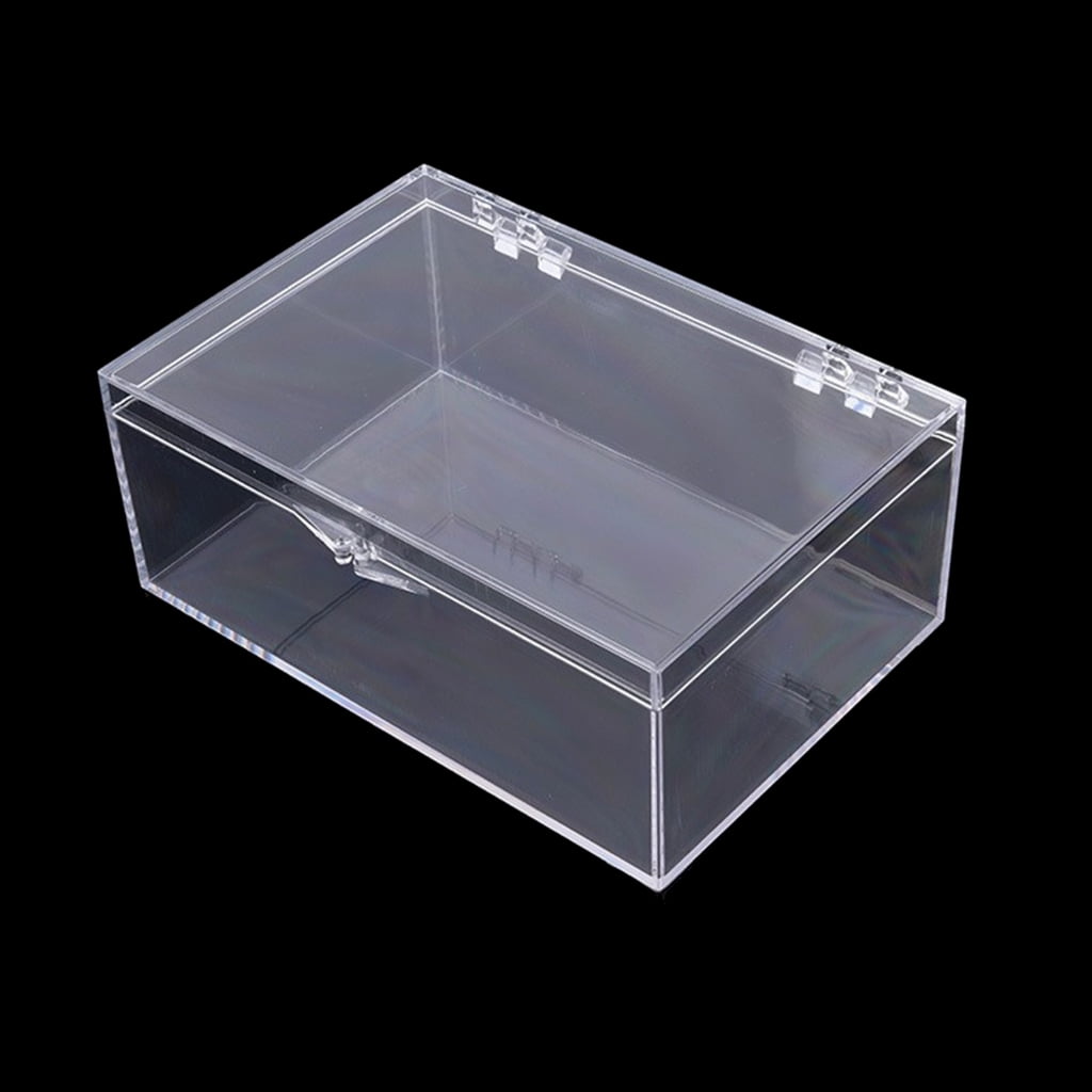 ANXPTIME Multipurpose Clear Acrylic Storage Box Spacious Design for Crafts and More
