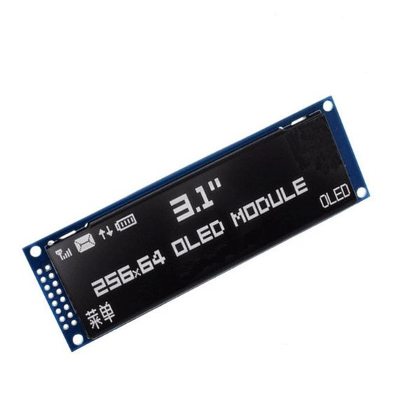 ANXPTIME OLED Display 3.12" 256x64 25664 Dots Graphic LCD Module Display Screen SSD1322