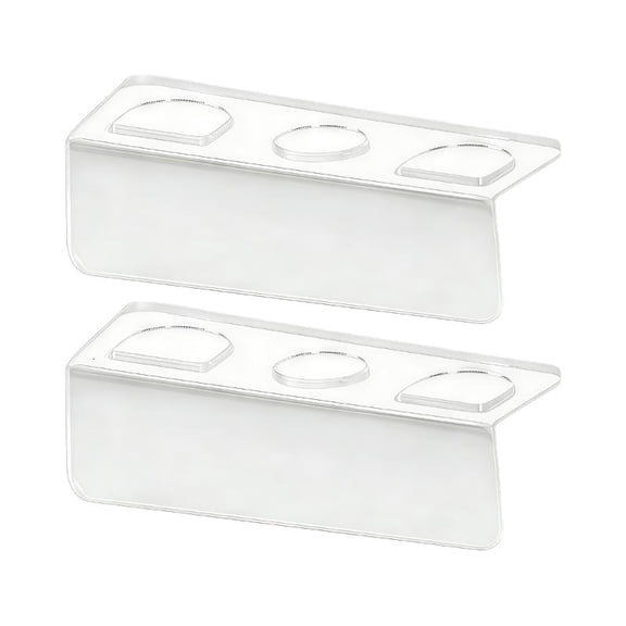 ANXPTIME Pack of 2 Multipurpose Adhesive Rack for Bathroom Kitchen Home Organization