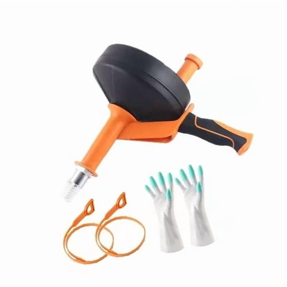 ANXPTIME Pipe Dredger Device Removes Clogs From Kitchen Pipes And Bathroom Sewer Lines