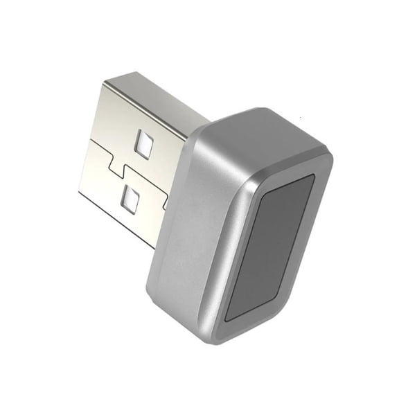 ANXPTIME Plastic USB Fingerprint Key Reader 360 degree Touch for Enhances Safety