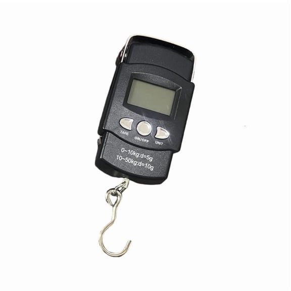 ANXPTIME Portable LCD Electronic Hand Scale wth Builts In 1m Measure Tape 50kg/110lb