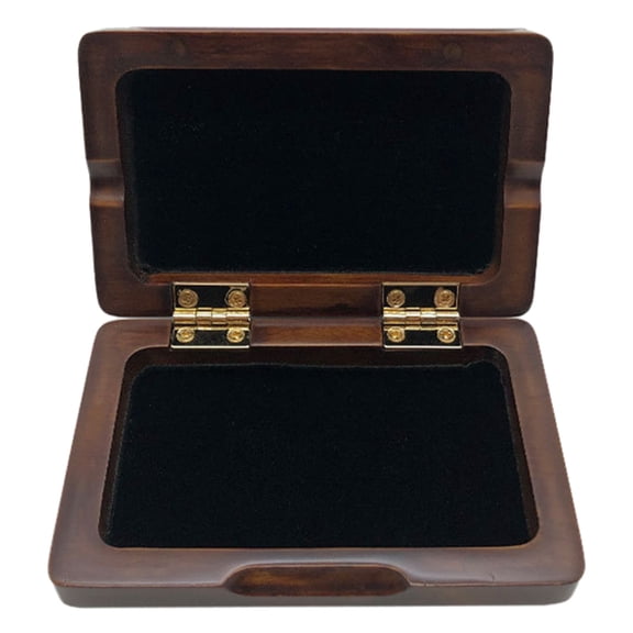 ANXPTIME Portable Suona Reed Storage Box Maple Wood Reed Cases Waterproof Container Suona Reed Holder Woodwind Instrument Part