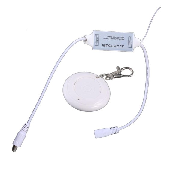 ANXPTIME Power Control Transmitter Receiver Kit for LED Light Strips Small Control Remote Control Control for LED Light Strips Reading Lamp USB Fan