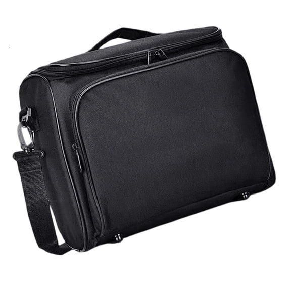 ANXPTIME Projector Case Portable Storage Travel Case with Laptop Compartment Adjustable
