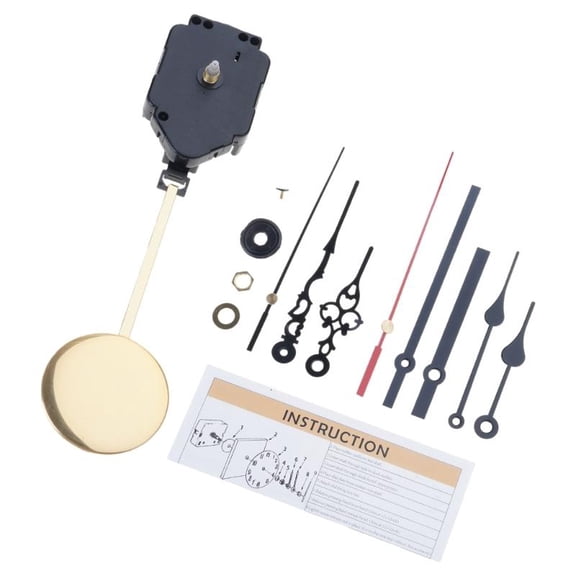 ANXPTIME Quartz Pendulum Trigger Clock Movement Mechanism Replacement Battery Operated