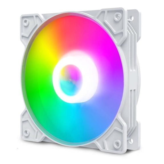 ANXPTIME Quiet 12CM 4 Pin Computer Case Cooling Fan with Wire Management Feature