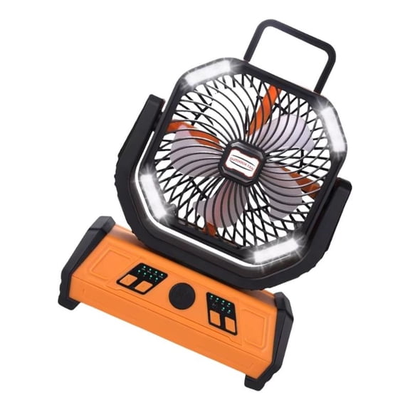 ANXPTIME Rechargeable Camping Fan Light 10000mAh Battery Operated Outdoor Tent Fan
