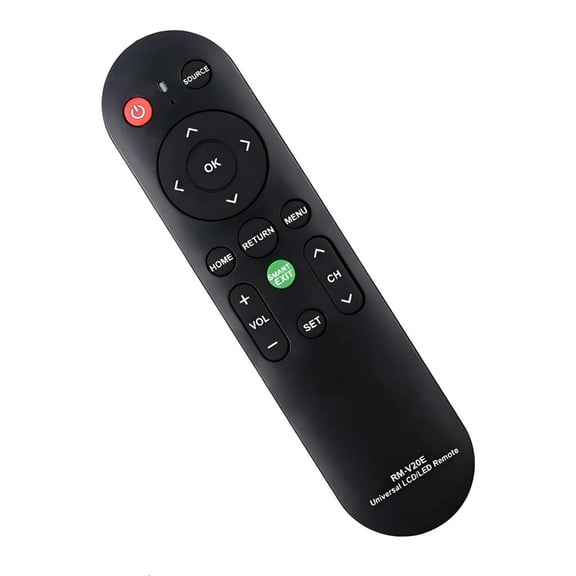 ANXPTIME Replacement TV Controller RM V20E Universals Infrareds Remote with Black ABS Body