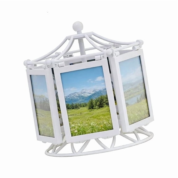 ANXPTIME Rotatings Ferris Wheel Picture Frame,Family Photo Frame Shows Desktop Decors
