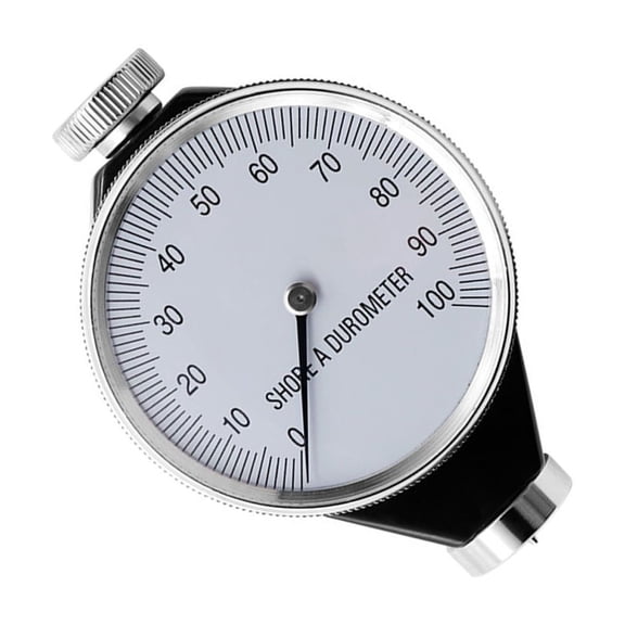 ANXPTIME Rubber Tire Durometer Hardness Tester Meter Sclerometer Measurement Compatible for Processing Manufacturing Engineering