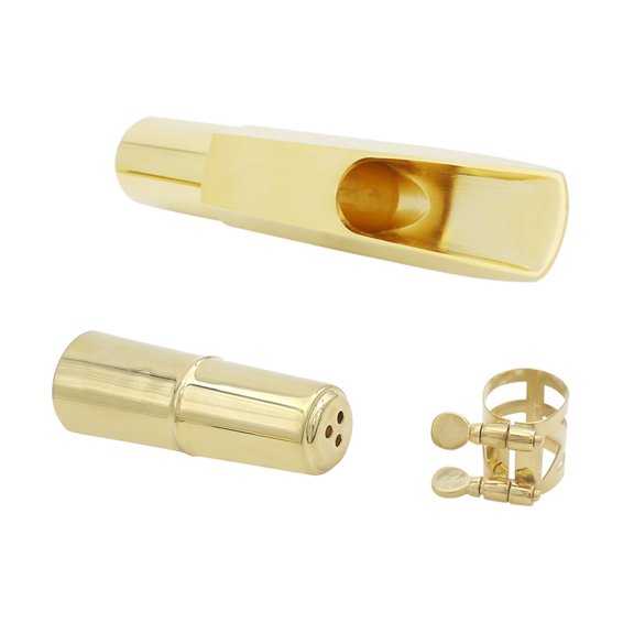 ANXPTIME Saxophone Ligature Clip Mouthpiece Cap For Alto Sax Saxophone Accessories Sets