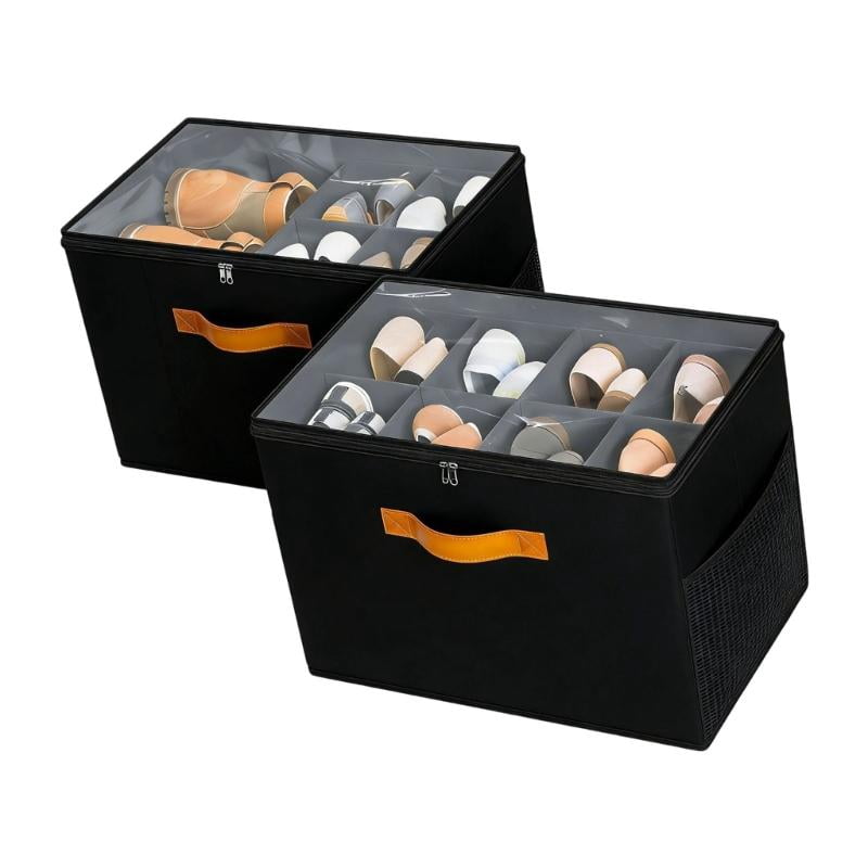 ANXPTIME Shoe Protector Box Moisture Resistant Dustproof Travel Storage Solution
