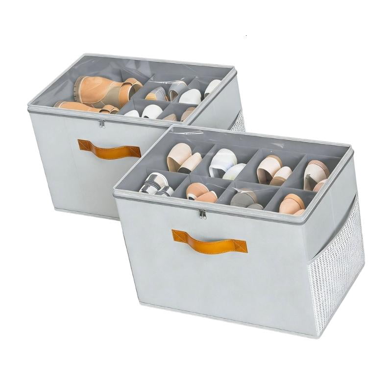 ANXPTIME Shoe Protector Box Moisture Resistant Dustproof Travel Storage Solution