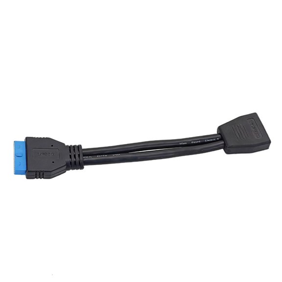 ANXPTIME Short 16cm USB3.0 19 Pin Internal Cable For Motherboard To Front Panel Hookup