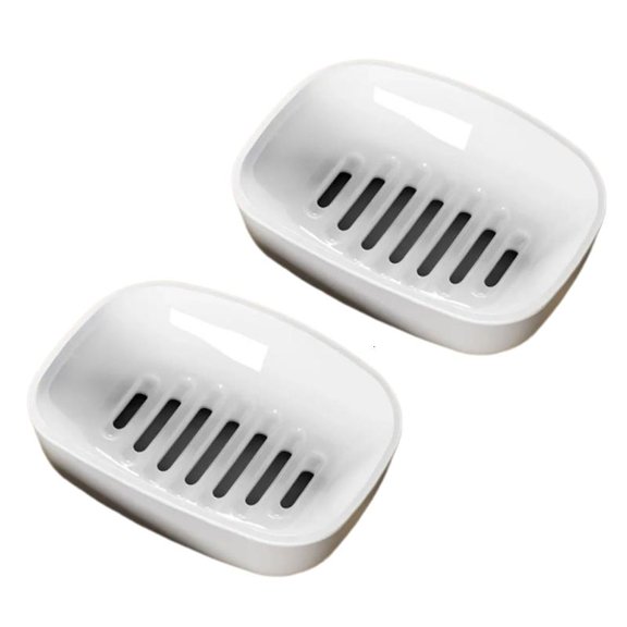 ANXPTIME Simple Soap Storage Rack With Drain For Fast Drainage Keep The Soap Dry