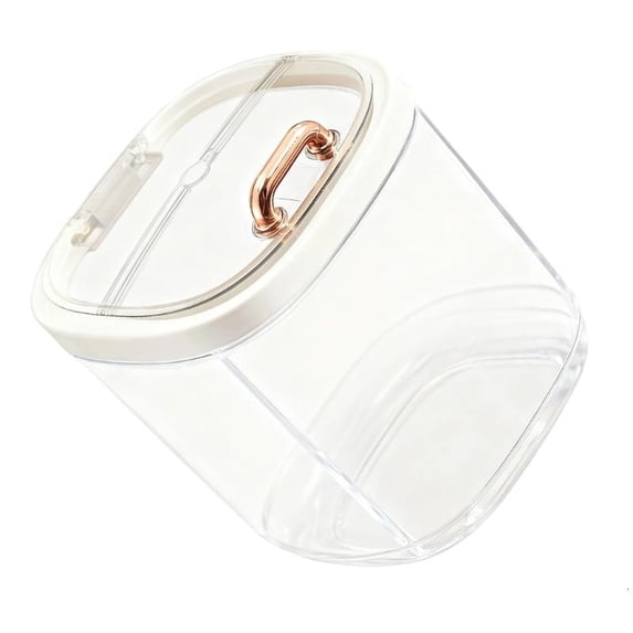 ANXPTIME Small Space Desktop Trash Can Press Lock Lid Devil Design ABS Waste Container