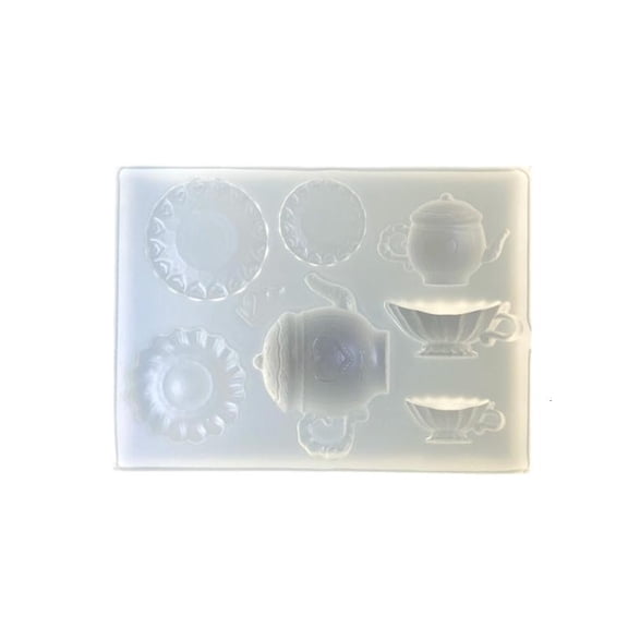 ANXPTIME Smooth Surfaces Silicone Mold for Easy Demolding Afternoon Teas Craft Mould